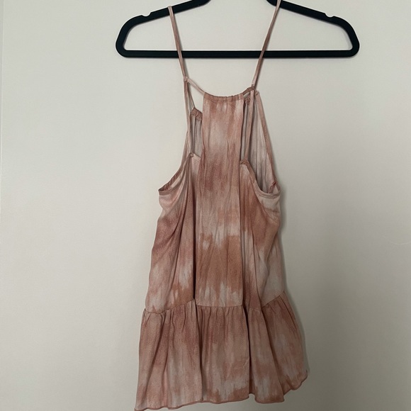 NWT Urban Romantics Pink Tie Die Tank - Picture 3 of 5